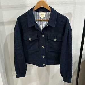 NWT Anthropologie Maeve Cropped Jacket | M